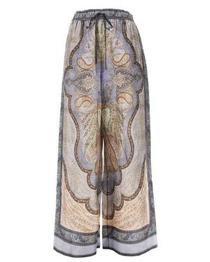 Zimmermann 'Wanderlust' Silk Dress - Brown