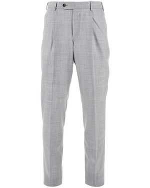 PT Torino Super 130's Wool 'Union Fit' Trousers - Grey