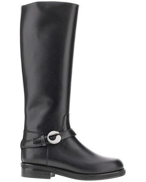 Coperni 'Belt Cavalier' Leather Belt - Black