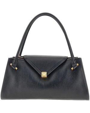 Versace Borsa A Spalla 'Severine' Media - Nero