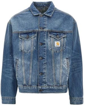 Carhartt 'Helston' Denim Jacket - Blue