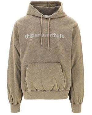 thisisneverthat 'T-Logo' Hoodie - Green