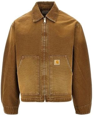 Carhartt Destroy Denim 'Arcan' Jacket - Brown