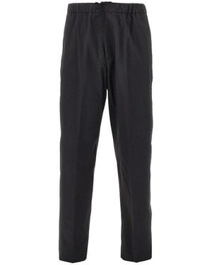 Herno Comfort Tech Twill 'Laminar' Pants - Black