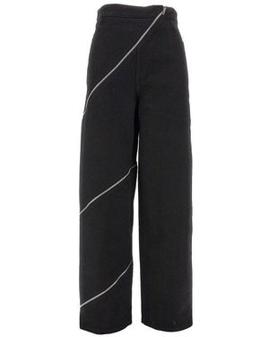Alaïa Pantalone 'Spiral' - Nero