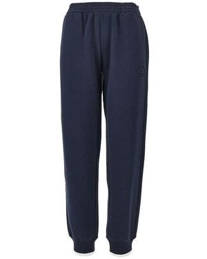 EA BODYWEAR Logo Embroidery Joggers - Blue