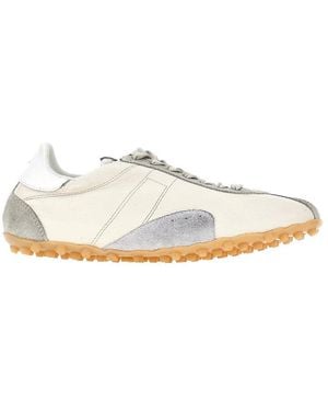 Maison Margiela 'Sprinters' Leather Trainers - Natural