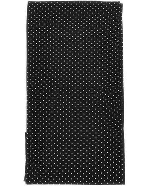 Destin 'Poppy Double' Wool Scarf - Black