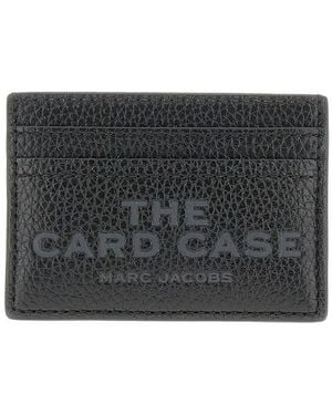 Marc Jacobs Grain Leather Cardholder - Black
