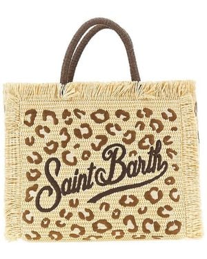 MC2 Saint Barth Woven Raphia 'Colette' Bag Kids - Metallic