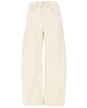 Mother 'The Half-Pipe Ankle' Jeans - Natural