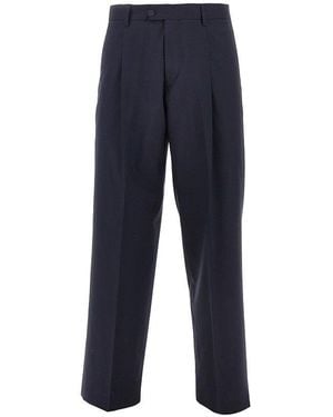 BRERAS Milano 'Orazio' Trousers With Dart - Blue
