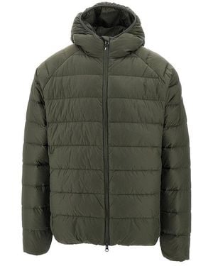 Pyrenex 'Arial' Hooded Down Jacket - Green