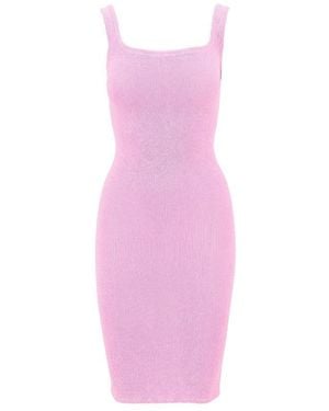 Hunza G Tank Mini Dress - Pink