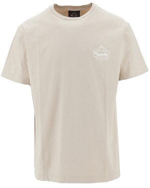 Mauna Kea 'Beach And Snow' T-Shirt - Natural