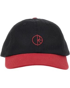 POLAR SKATE Logo Embroidery Baseball Cap - Black