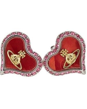 Vivienne Westwood 'Petra' Earrings - Red