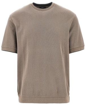 Herno Piquet T-Shirt - Grey