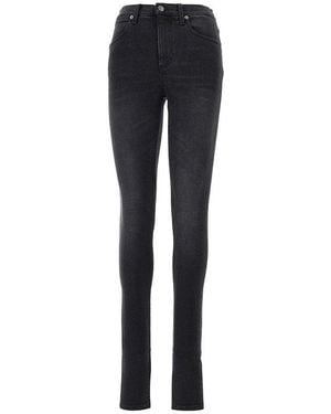 Gucci Délavé Cotton Denim Skinny Jeans - Blue