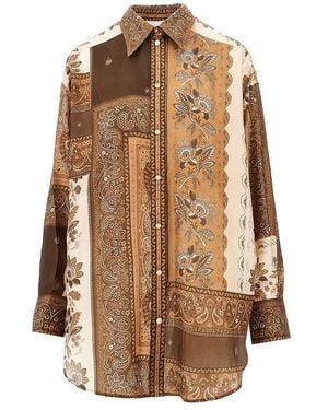 Zimmermann Camicia - Marrone