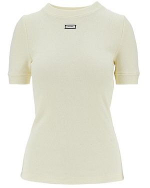 Entire studios 'Lounge' Ribbed T-Shirt - Multicolour