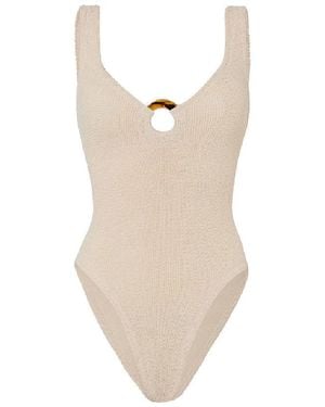 Hunza G 'Celine' Swimsuit - Natural