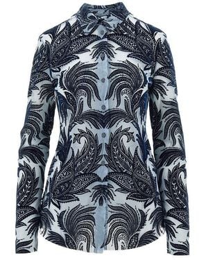 Etro Camicia - Blu