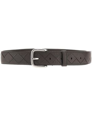Bottega Veneta 'Taurillon' Leather Belt - Multicolor