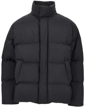 Saint Laurent Quilted And Padded Nylon Downjacket - Black