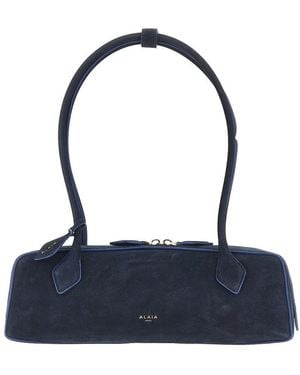 Alaïa Borsa 'Le Teckel' Media - Blu