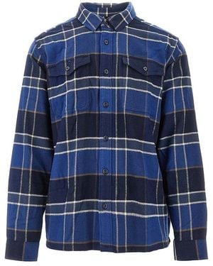 Patagonia 'Fjord' Flannel Shirt - Blue