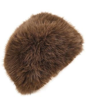 Maison Olga 'Le Chapka' Faux Fur Hat - Brown