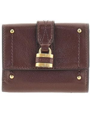Chloé 'Mini Paddington' Tri-Fold Wallet - Purple