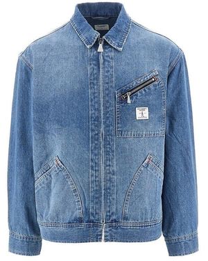 Roy Rogers Denim Work Jacket - Blue