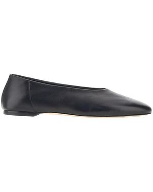 TOTEME Nappa Leather Flat Ballerinas - Blue