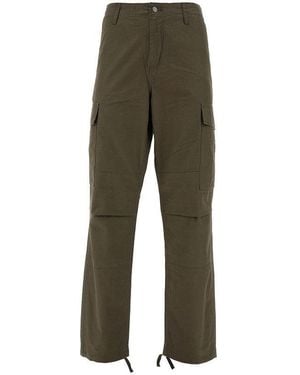 Carhartt Cotton Ripstop Cargo Trousers - Green