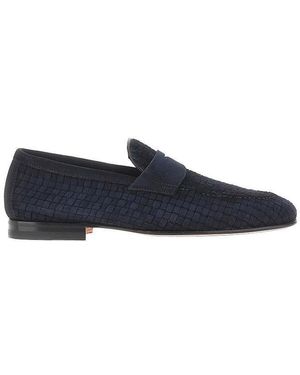 Santoni Penny Loafer 'Carlo' - Blu