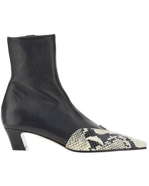 KHAITE Nappa Leather 'Nevada' Boots - Brown