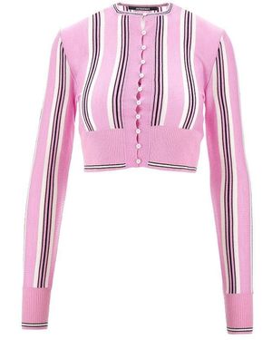Jacquemus Cardigan 'Spiaggia' Donna - Rosa