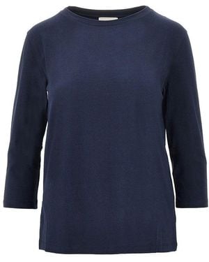 Weekend by Maxmara Stretch Jersey T-Shirt - Blue