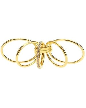 Panconesi 'Solar Crystal' Ring - Metallic