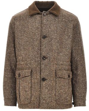 Caruso Giacca 'Dalila' Imbottita - Brown