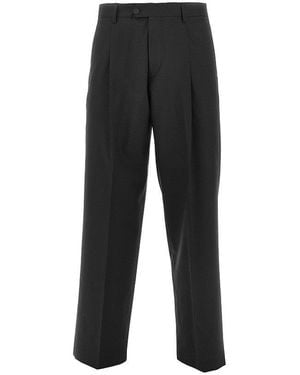BRERAS Milano 'Orazio' Trousers With Dart - Black