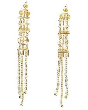 Chloé 'Chloé Mini Belt' Earrings - Metallic