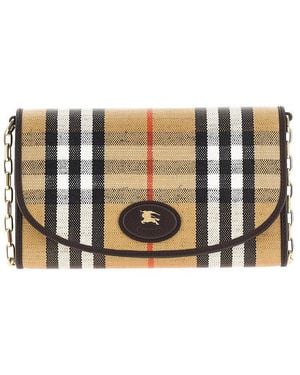Burberry 'Highlands' Clutch-Wallet With Chain - Multicolour