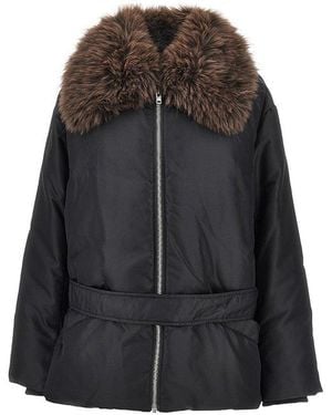 Stand Studio Celeste Padded Jacket - Black