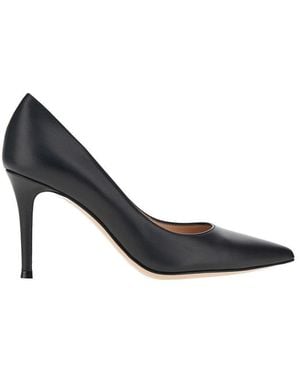 Gianvito Rossi 'Gianvito' Leather Pumps 37 - Blue