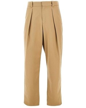 A.P.C. A. P.C. 'Renato' Gabardine Trousers - Natural