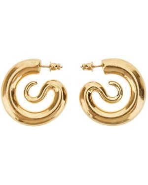 Panconesi Small 'Serpent' Earrings - Metallic