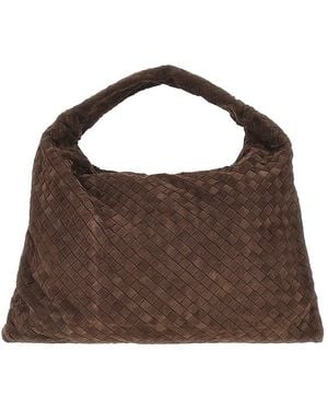 Bottega Veneta Borsa 'Hop' Grande - Marrone